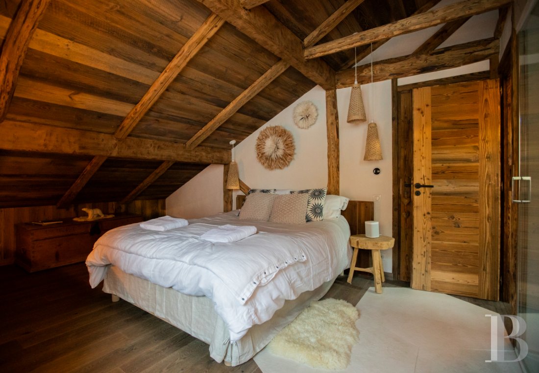 À Cordon, en Haute-Savoie, un chalet raffiné ouvert sur la chaîne du Mont-Blanc - photo  n°28